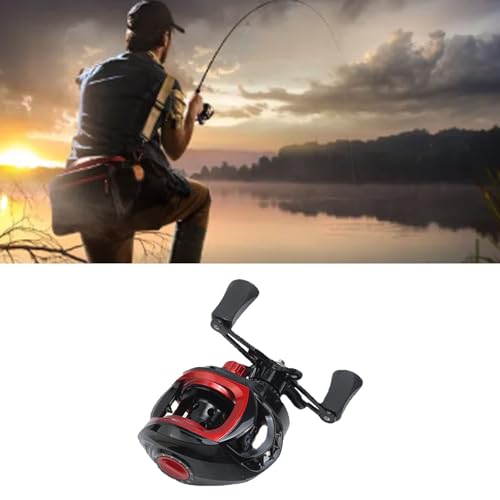 Metal Long Cast Powerful Baitcaster Fishing Reel with Anti Explosion Line Function, 7.2:1 Gear Ratio - Image 2