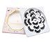DYSILK Eyelashes Natural Look - 7 Pairs 6D Mink Lashes - False Eyelashes Fluffy Cat Eye Wispy Fake Lashes Soft Reusable 001