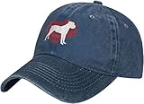501 cappellino da baseball cappello da cowboy love boxer dog cappellini da baseball vintage trucker cap casuale berretto da baseball per sport badminton tennis