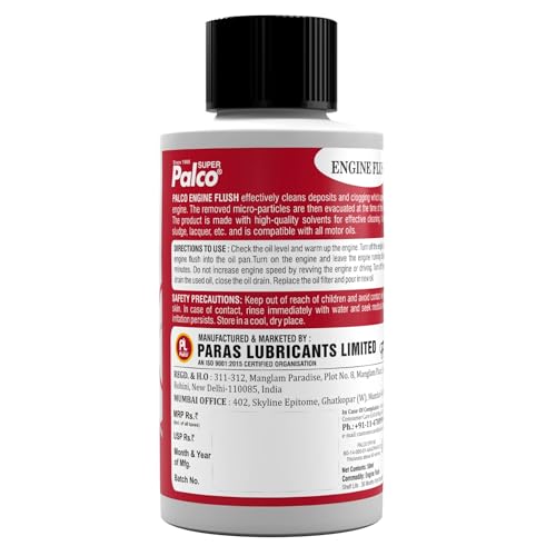 Image of PALCO Engine Flush for Bike 50ml, Removes Sludge, Carbon & Deposits, Improves Performance & Oil Circulation, Motorbike Engine Flush Cleaner, Enhanced Fuel Efficiency