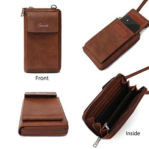 Small CrossBody Cell Phone Purse Wallet, Mini Shoulder Bags for Women Wide Straps2