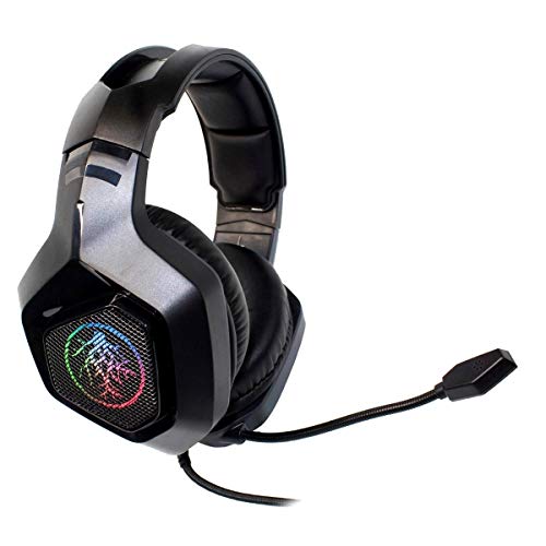 Headset Over-Ear Fone de Ouvido Gamer 7.1 Mic PC Console e Celular Haiz HZ-K2
