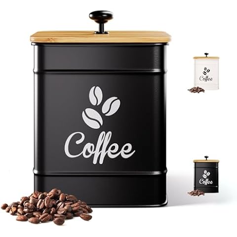 Airtight Coffee Canister by HB Design Co. Cover