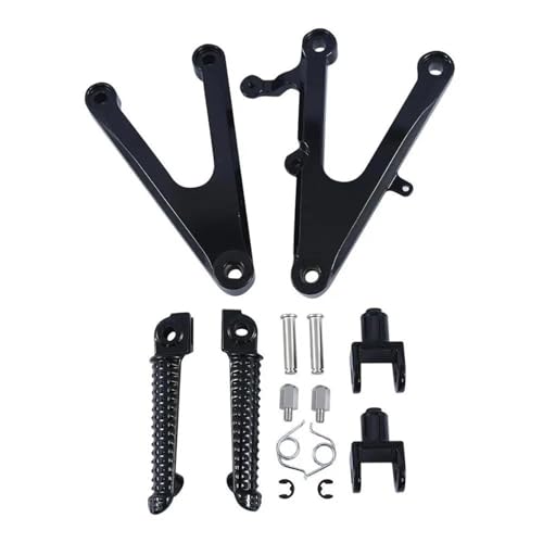 Repose-pieds avant moto éviter glissements sur Yamaha YZF R1 2002-2003 aluminium noir
