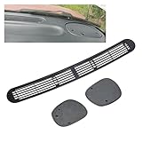 ALMULOO Dashboard Defrost Grille Speaker Cover Compatible with 1998-2005 Chevrolet Blazer S10 1998-2001 GMC Jimmy Oldsmobile Bravada 2004 GMC Sonoma Center Grill Dash vent trim Panel Board Bezel