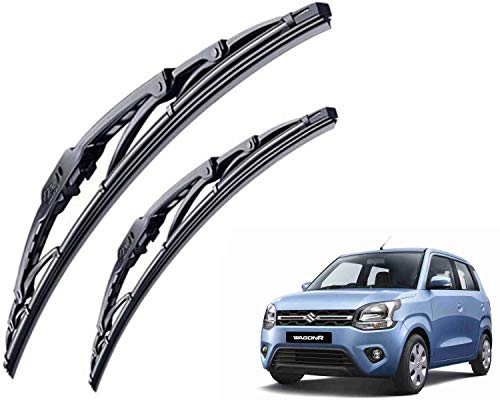 Image of WolkomHome High Performance OE Car Wiper Blade Replacement set of 2 Pc Right 20 inch Left 18 inch for Maruti Wagon R 2019