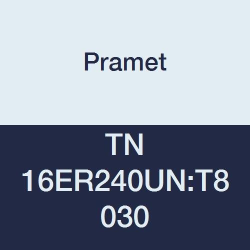 TN 16ER240UN:T8030 Carbide Multi-Material (P30,M25,K30) Indexable External Threading Insert, UN 60 Degree Full Profile, TPI 24, 3" Cutting Edges, PVD, Use SER/L Tool Holder, Gold (Pack of 5)