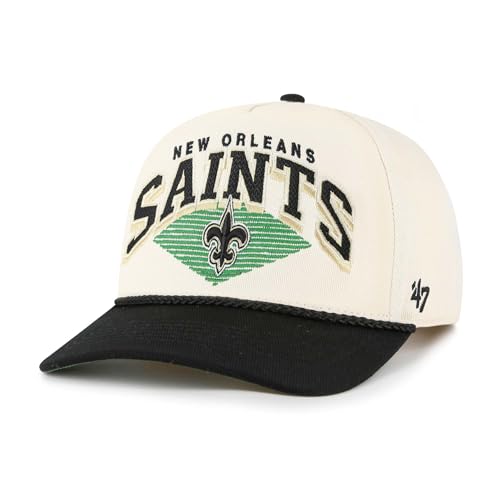 47 Mens Cream New Orleans Saints Pomona Rope Hitch Adjustable Hat