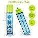 BEEP Premium Butane Fuel Refill 0.31oz(8.8g/16ml),5 Pack for Lighters, Butane Torch Replacement Canisters, 99.999% Pure Butane Refill Fluid for Lighters&Torches