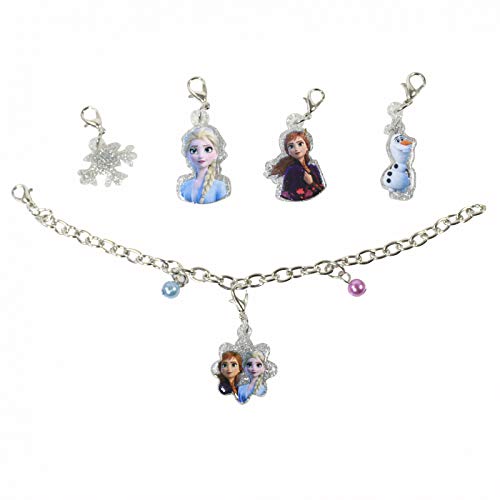 Frozen 2 Girls Add A Charm Bracelet Gift Set 6pc