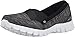 Skechers Sport Women's Fascination Fashion Sneaker,Black/White,9 M US
