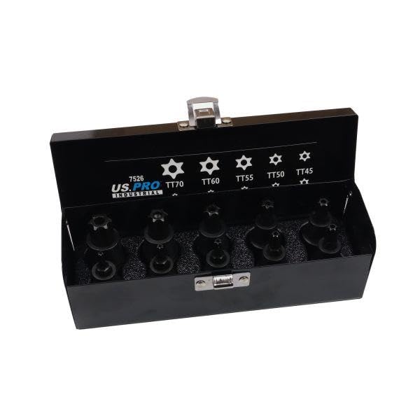 Douilles Torx T2 - T70 indispensables pour l'entretien auto en 1,27 cm