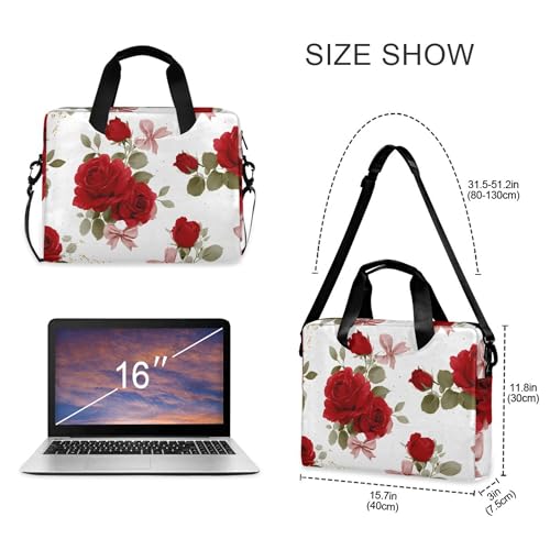 Funda para portátil con diseño floral ALAZA de 13 a 15.6 pulg miniatura 4
