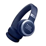 JBL Live 670NC - Wireless On-Ear Headphones with Adaptive Noise Cancelling with Smart Ambient, Up to 65H Battery Life with Speed Charge, Lightweight, Comfortable and Foldable Design (Blue)
