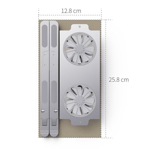 Soporte para Laptop con Ventilador y Luz LED TEHAUX miniatura 2