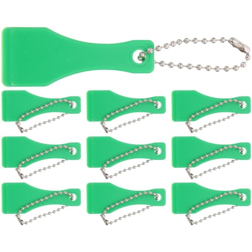 DIYEAH 20pcs Plastic Lottery Scraper Tool Multi-purpose Scratcher for Tickets Labels Stickers Compact Plastic for All