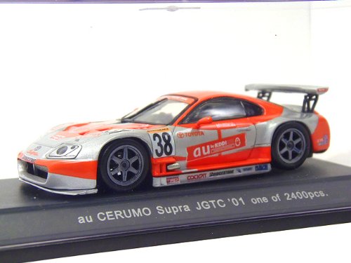 エブロ 1/43 auセルモスープラ2001 43200 完成品