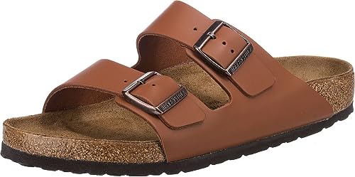 Image of Birkenstock Boston Leather Men's Clogs, Ginger Brown, 11.5