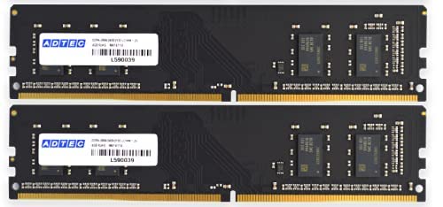ADTEC DDR4-3200対応 16GB×2枚（計32GB) Amazon.co.jp: アドテック DDR4-3200 UDIMM 16GB 2枚組 6年保証