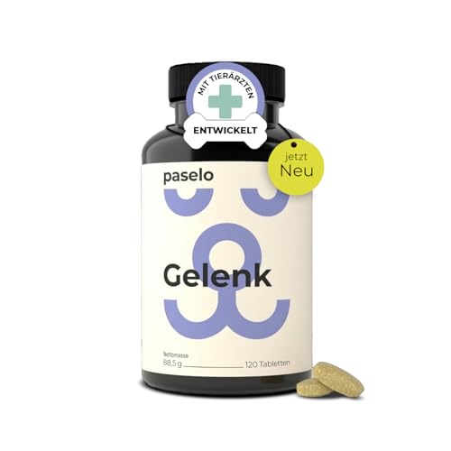 Gelenktabletten für Hunde – 120 Tabletten – 13-fach Wirkstoffkomplex mit Grünlippmuschel & MSM...