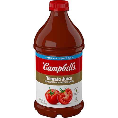 Campbell's 100% Tomato Juice, 46 fl oz Bottle