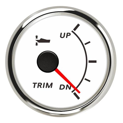 Indicateur de trim marin rétroéclairé 12V 24V pour contrôle moteur hors-bord