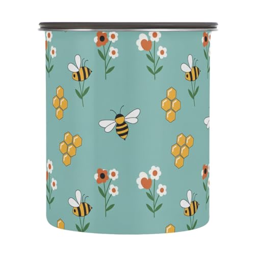 Contenedor de Café DOMIKING Acero Inoxidable 900ml