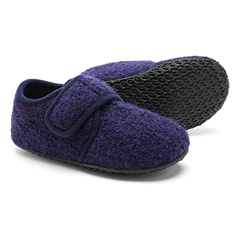 IceUnicorn Kids Slippers Boys Girls House Slippers Anti-Slip Lightweight Comfy Warm Winter Kids House Shoes Cover