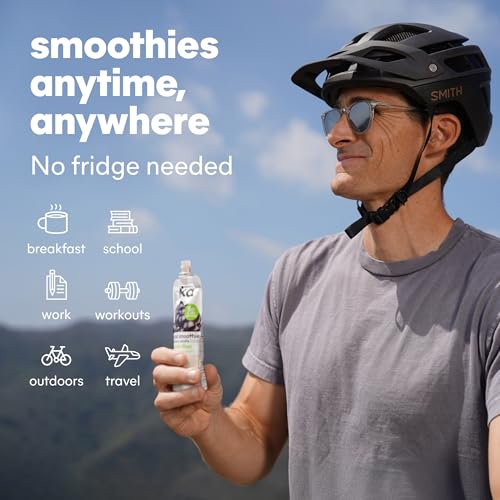 Noka Superfood Fruit Smoothie Pouches, Strawberry Pineapple, Healthy Snacks with Flax Seed, Prebiotic Fiber and Plant Protein, Vegan and Gluten Free, Organic Squeeze Pouch, 4.22 oz, 6 Count