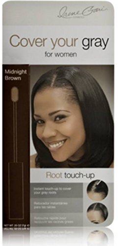 Cover Your Gray Root Touch Up, Midnight Brown, 0.25 oz (Pack of 3)