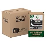 Castrol EDGE 0W-20 Advanced Full Synthetic Motor Oil, 6 Quart EcoPack, Pack of 3