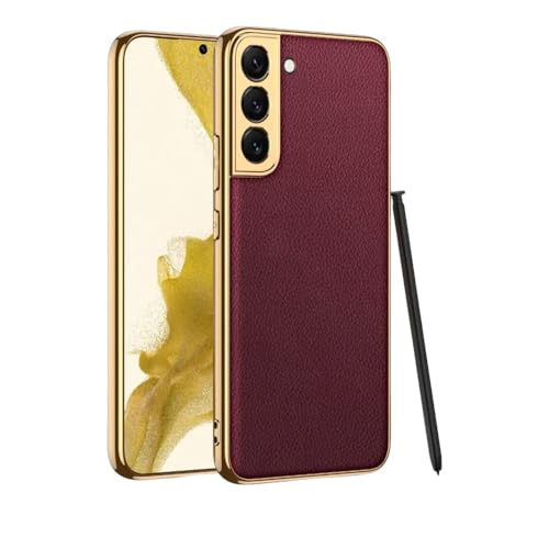 Étui en cuir végétalien Samsung Galaxy S23 Ultra coque de protection mince
