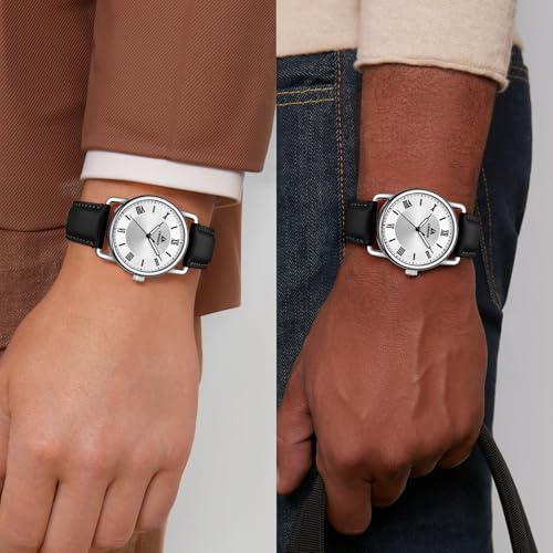 Image of LN LENQIN Mens Watches Unisex Military Sport Nylon Strap Stylish Luminous Fashion Analog Quartz Watch for Men Waterproof Army Tactical Casual Wristwatch