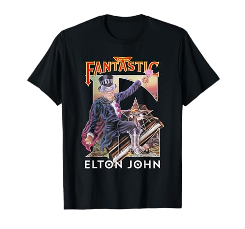 Official Elton John Captain Fantastic T-Shirt