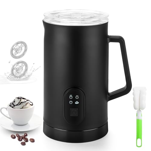 La mejor selección de Batidoras espumadoras de leche automáticas comprados en linea. 50 Espumador de Leche, Vaporizador de Leche Automática,4 en 1 Fabricante de Espuma de Leche, Espumador de Leche y Calentador Eléctrico para Leche Caliente,Café con...