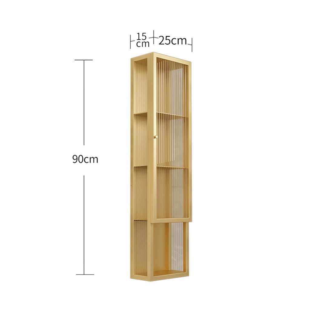 Armadietto da bagno stretto – Armadietto da parete & Freending Sto per soggiorno corridoio ufficio – bianco 15 x 25 x 90 cm – salvaspazio nizer