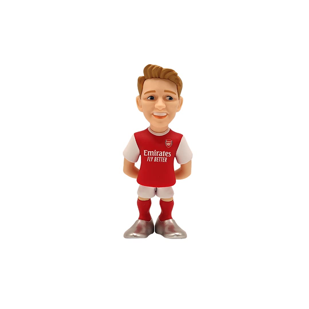 MINIX Bandai Arsenal Martin Ødegaard Model | Collectable Martin Ødegaard Figure In Arsenal Shirt | Bandai Football Toys Range | Collect Your Favourite Football Figures And Teams