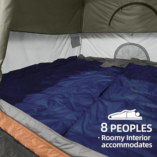 Instant Pop Up Camping Tent 8-Person