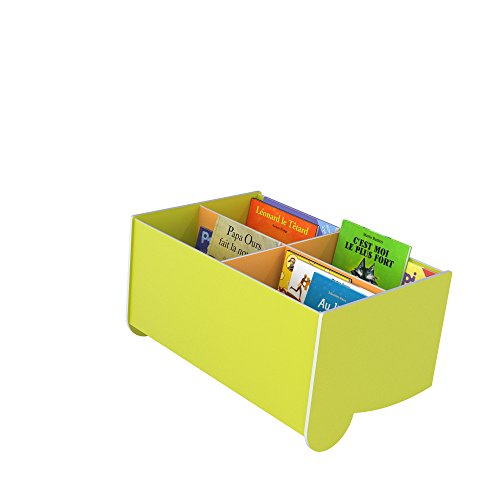 Paperflow – Navegador de livros de 4 seções Green/Orange