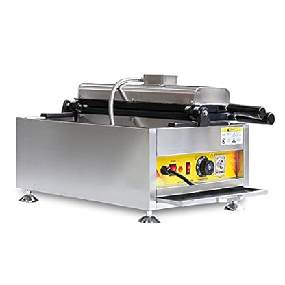 ZOLPINL 5-teiliges kommerzielles Waffeleisen, elektrisches Japanisches Waffeleisen für Restaurant-Snackbar-Gehwegverkäufer, 3200 W – Bild 5