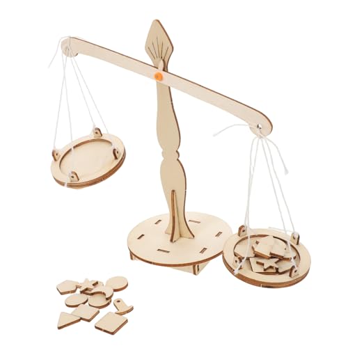 TOYANDONA Bilancia Da 5 Con Pesi Kit Per Esperimenti Scientifici Giocattoli Sperimentali Scientifici Da Te Di Bilancia Giocattolo
