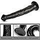 BDSMJOY groß Analdildo,riesen Horse Dildo Analplug Buttplug Analspielzeuge Fisting Sexspielzeug erotisches Sex Spielzeug ab 18 für Paare Frauen Männer extrem (Schwarz, M)