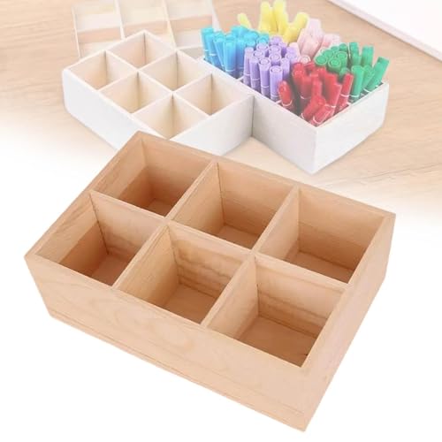 Organiseur de marqueurs DuskHaven à 6 compartiments pour optimiser le rangement des feutres