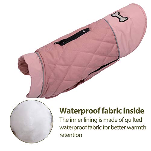 PETCUTE Cappotto Invernale per Cani Impermeabile