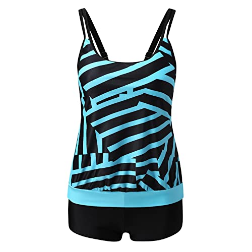 Bikini Tops For Women,Women Plus Size Bikini Swimwear Tankini Digital Print Bikini Set Swimsuit Adjustable Strap Split Bathing Suit Bikini Sets For Women Thong One Piece Swimsuit Girls Bikini Set #TOP6