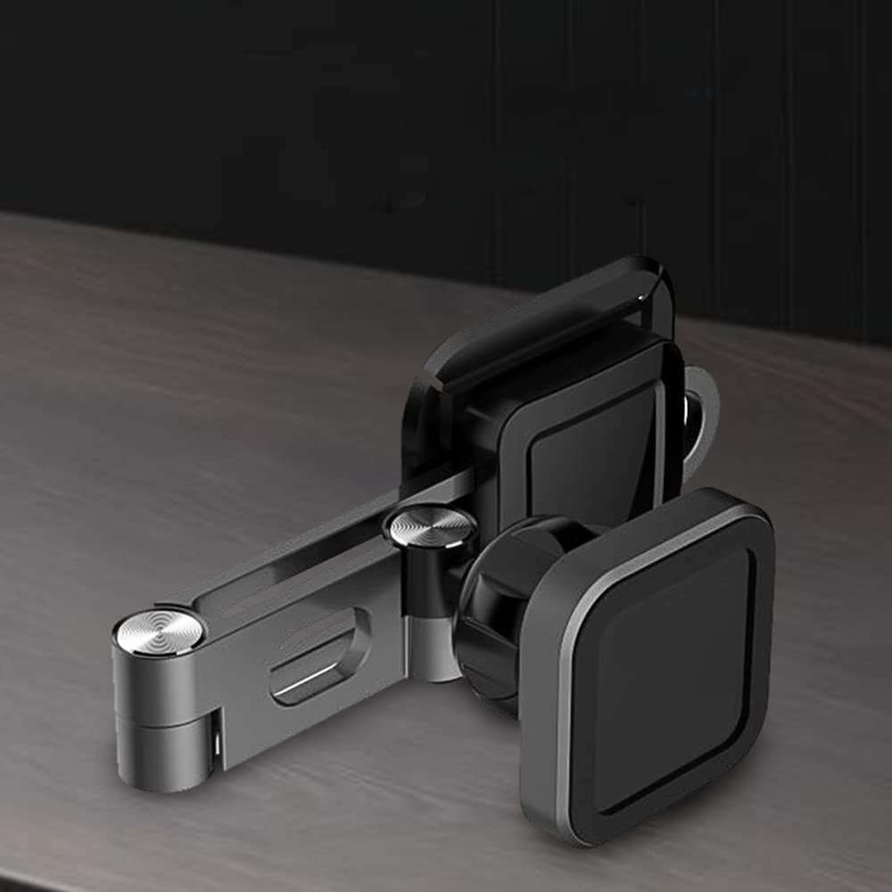 MASO Supporto per telefono cellulare con magnete pieghevole, supporto per schermo, supporto magnetico per cellulare, staffa per cellulare nascosta, per auto Te*s/la UniV*e/rsal