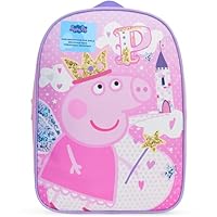 Get Trend Peppa Pig Mini Backpack Kids Toddlers 13x9\u201D Rucksack Kindergarten Bag Preschool Sports Travel Backpacks 3+ Gifts for Kids (Pink Peppa Pig)