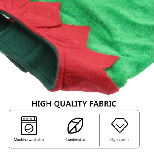 Disfraz Navideño para Perro Talla L Color Verde miniatura 6
