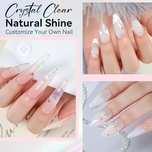 Image of Makartt P-001 Poly Gel 50ML 1.76oz Clear Polygel Nail Enhancement Nail Extension Tool