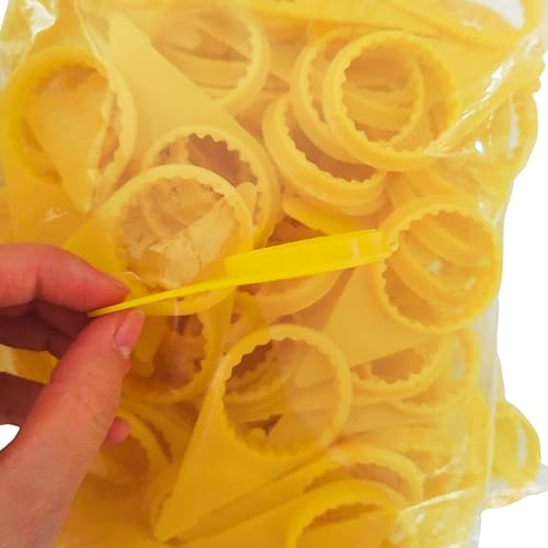 Wheel Loose Indicator Nut 33mm, 22mm Studs for Fleets, Industrial Trucks, Agricultural Vehicles, and Goods Transporters, 200pcs